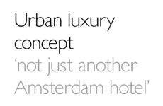 Boutique hotel, Amsterdam