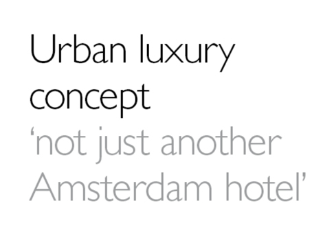 Boutique Hotel Amsterdam Jeroen De Nijs Architect Interior Bni