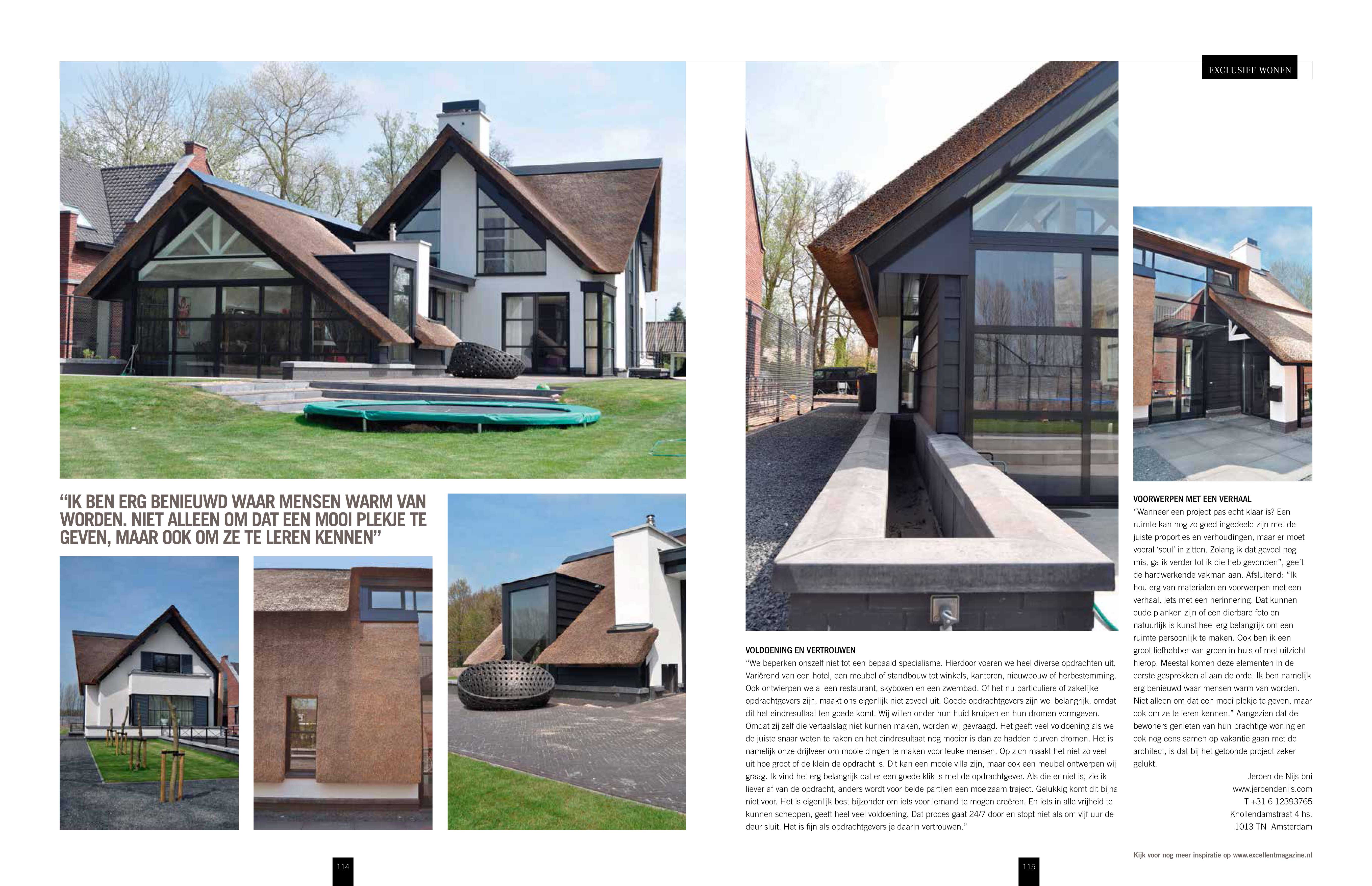interview white villa, by excellent wonen • Jeroen de Nijs 