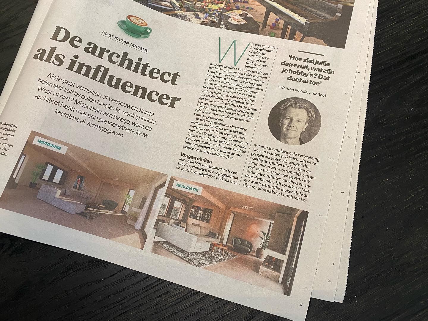 What's new? • Jeroen de Nijs architect • interior • bni